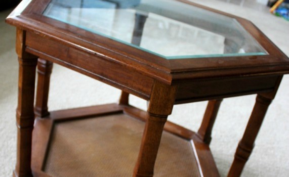 Chalk Paint Side Table