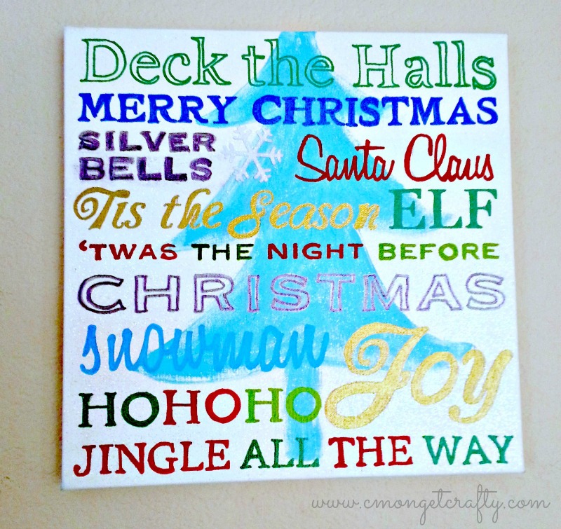 cmongetcrafty-christmassubwayart - C'mon Get Crafty Crafty Christmas