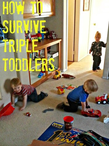 How to Survive Triple Toddlers
