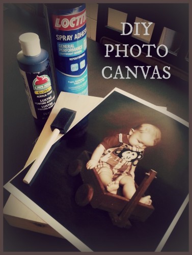 DIY Photo Canvas