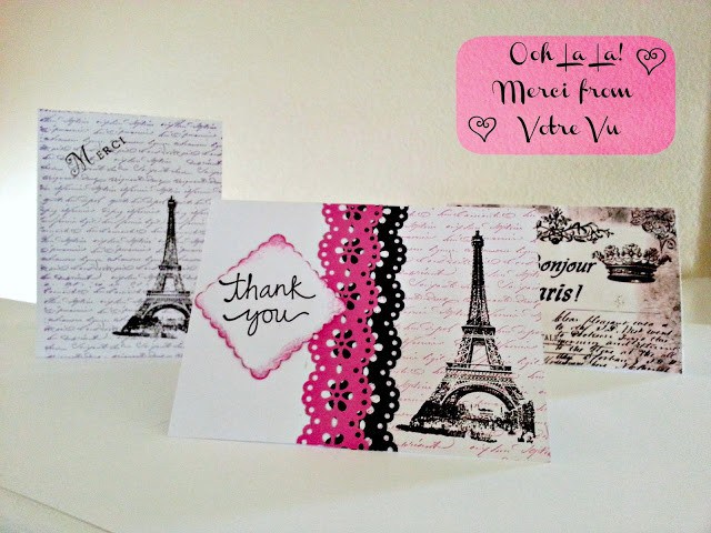 Merci Beaucoup Cards - C'mon Get Crafty