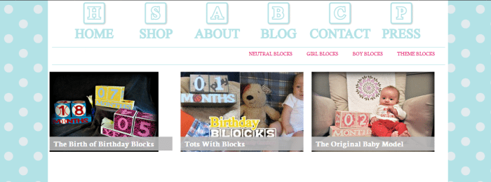 Capture - C'mon Get Crafty Birthday Blocks