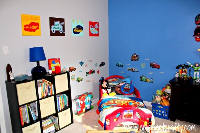 Do you have a little Cars fan in need of a bedroom update? Check out these Cars bedroom ideas, sure to please your little race fan!