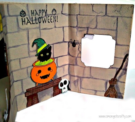 cmongetcrafty-halloweencardinsideright - C'mon Get Crafty Halloween Kitty