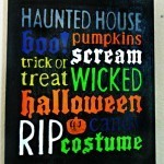 Halloween Subway Art