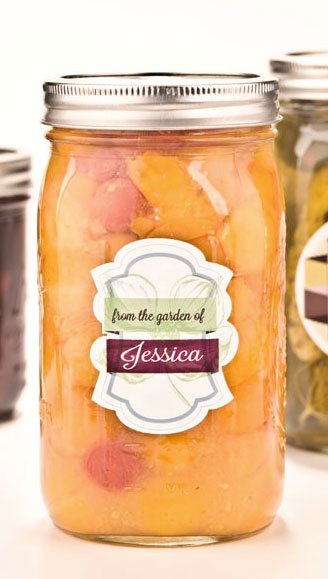 Personalized-Kitchen-Labels - C'mon Get Crafty Organizing Craft Storage