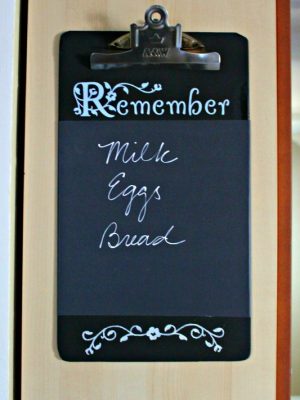 Chalkboard Clipboard