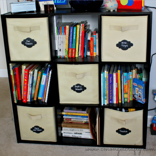 Organizing Craft Storage with Kidecals! #labelitdontloseit