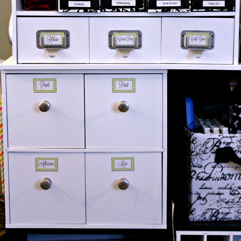 cmongetcraftykidecalsstorage - C'mon Get Crafty Organizing Craft Storage