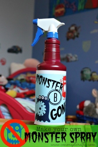 cmongetcraftymonsterspraytitles - C'mon Get Crafty Chase away those bed time bullies with your own Monster Spray - get the free printable!
