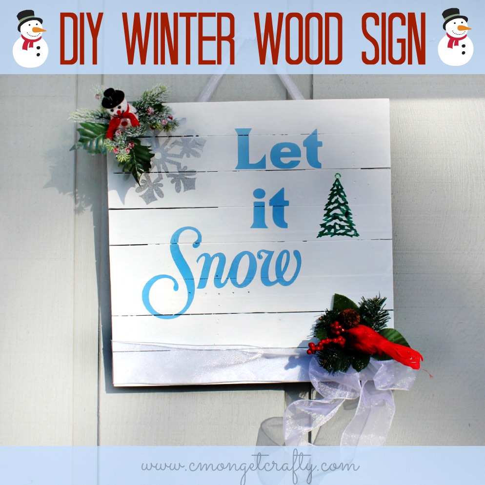 DIY Wood Christmas Sign / Holiday Crafts / Sign Painting Kit / DIY