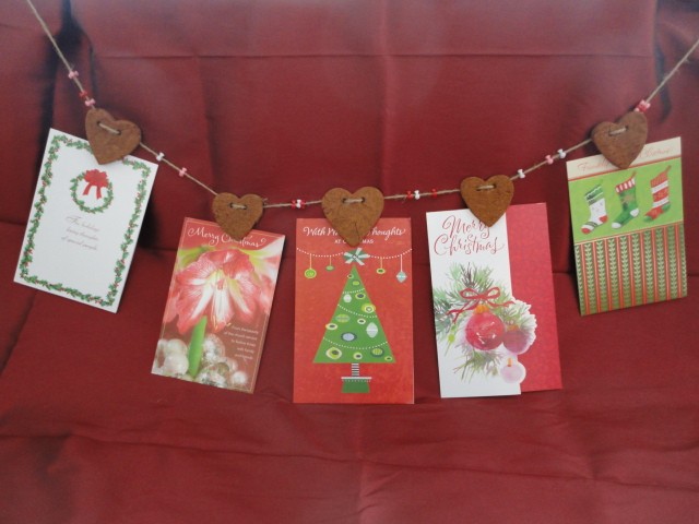 Card Garland - C'mon Get Crafty Card Garland