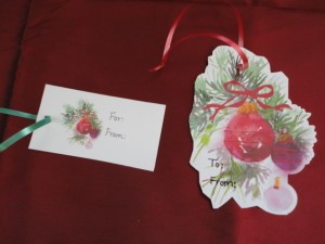 Gift Tags Close Up 2 - C'mon Get Crafty Gift Tags Close Up 2