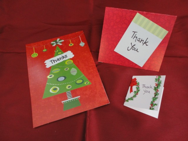 Thank You Notes - C'mon Get Crafty Thank You Notes