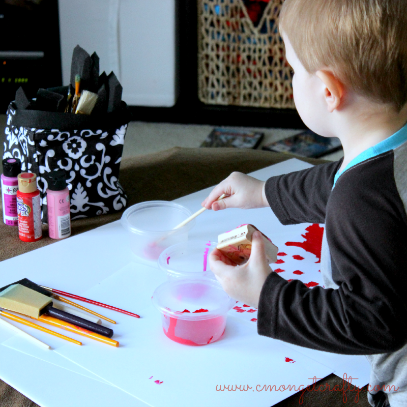 cmongetcraftystampingvalentines - C'mon Get Crafty Valentine's Day Stamping Fun