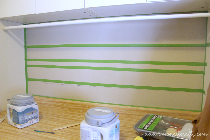 cmongetcraftylaundrymakeoverpaint - C'mon Get Crafty Even a small mud room or laundry space can be made over pretty!