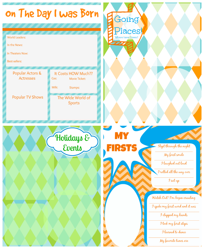 Printable Baby Book Pages Free Download Printable Baby Book Pages Free Download