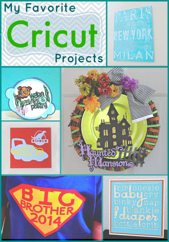 My Favorite Cricut Projects {and a Giveaway!!}