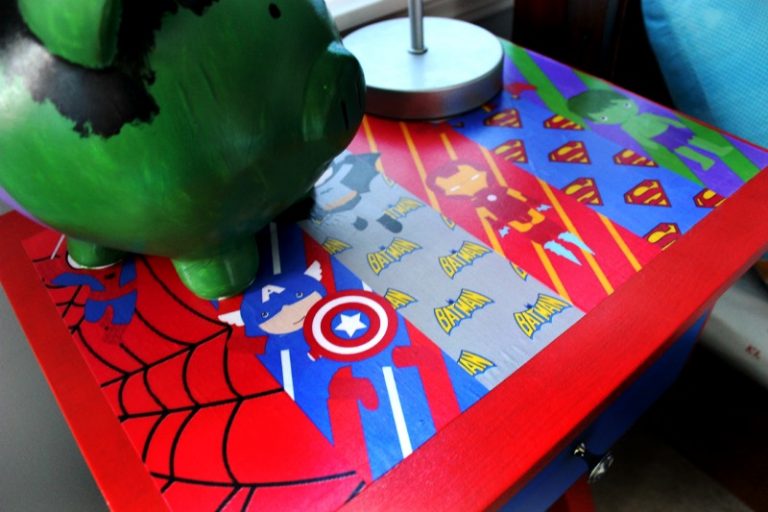 Upcycle an Old Table to a Super Amazing Nightstand