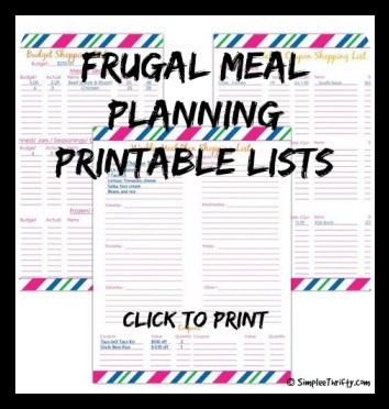 Organizing Printables