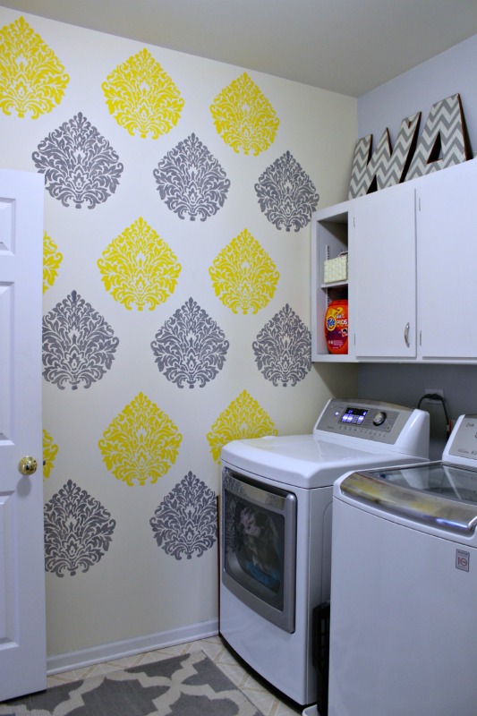 Cmon Get Crafty LRMO 07 - C'mon Get Crafty Organize your laundry room with these easy fixes! A little paint and some small changes make a mudroom makeover you'll love!
