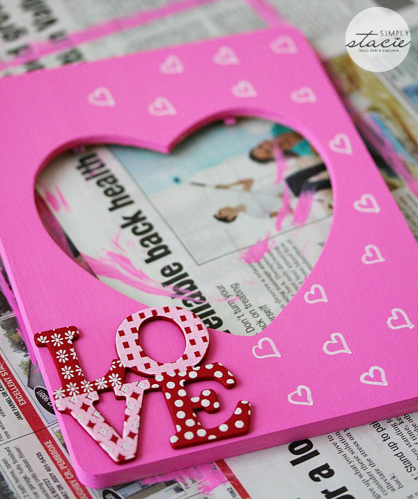 vday-frame-4 - C'mon Get Crafty 14 Valentine's Day Crafts