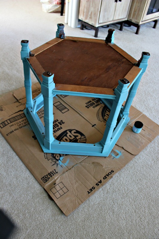 Chalk Paint Side Table