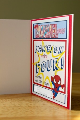 Avengers Birthday Party