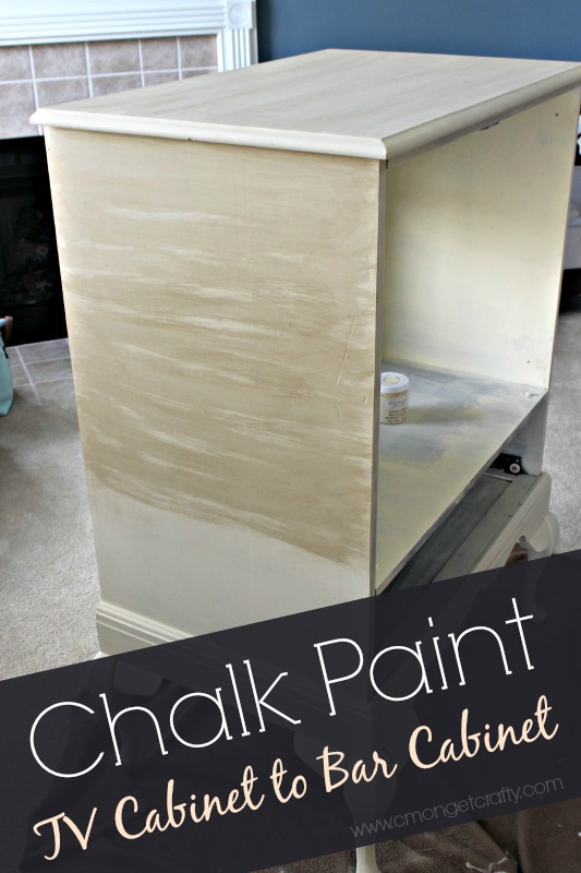 Chalk Paint Cabinet Makeover