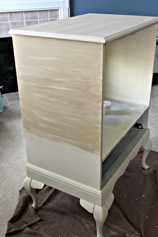Chalk Paint Cabinet Makeover