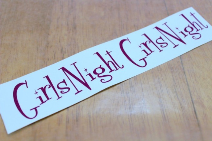 Cmon Get Crafty Girls Night Glass 01 - C'mon Get Crafty Girls Night Wine Glass Craft