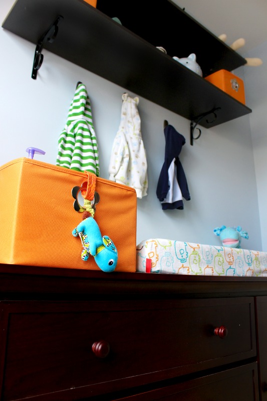 Orange & Teal Nursery Reveal 