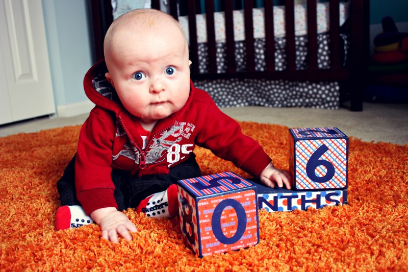 Orange & Teal Nursery Reveal