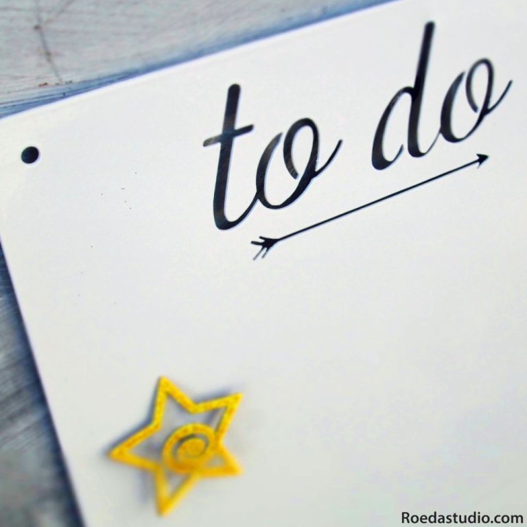 To Do Board by Carol Roeda Studio {and a Giveaway!!}
