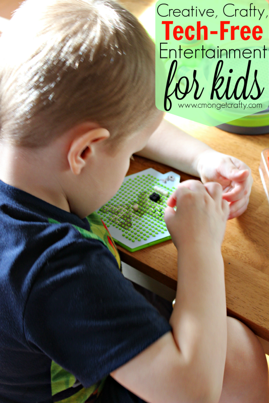 CGC Qixels PIN - C'mon Get Crafty Tech-Free Entertainment for Kids