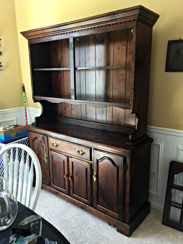 Fab Furniture Flippin' Contest: Pure & Original Hutch Makeover