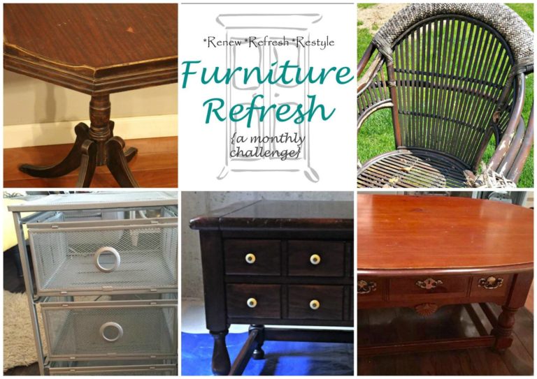 Furniture Refresh May: End Table Refresh