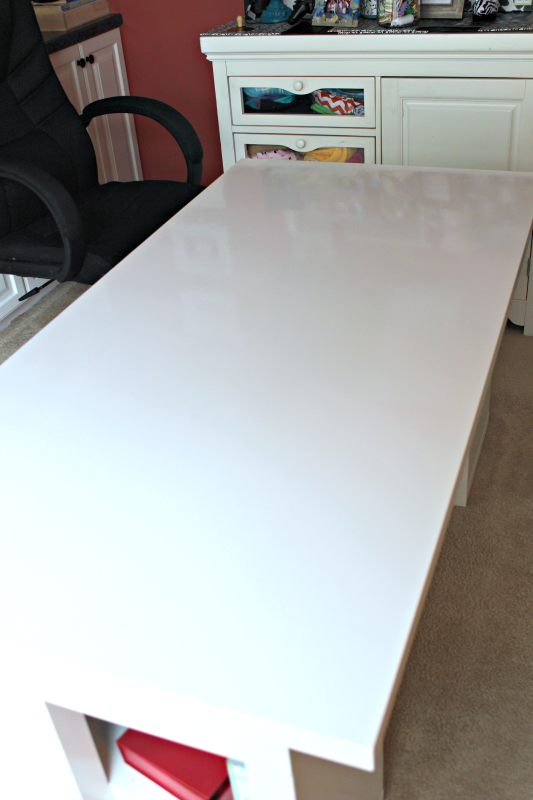 CGC Furn Refresh June 03 - C'mon Get Crafty Refresh an IKEA desk with Washi Tape