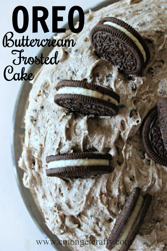 OREO Buttercream Frosted Cake OREO Buttercream Frosted Cake