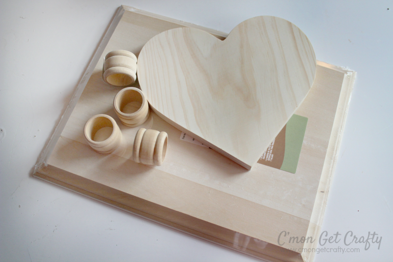 CGC Woodbridge Summer 05 WM - C'mon Get Crafty Msg4 21+ It is so easy to throw together this DIY cutting board server and have a custom piece for your next party! Display assorted cheeses, fruit, and crackers on top and pair with some delicious wine for instant party fare! #VinoBlockParty #ad