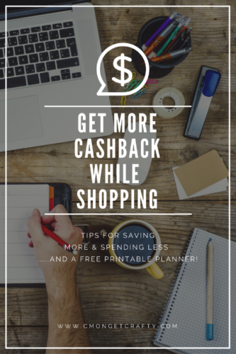 Giving-Assistant-04 - C'mon Get Crafty Keep more cash in your pocket and maximize savings with this cashback planner printable!