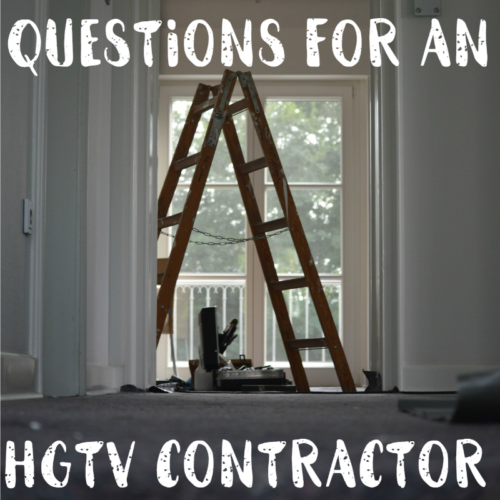 Ever watch HGTV and want to ask questions? What if you got to ask an HGTV contractor all about home renovations and insider tips? I did!