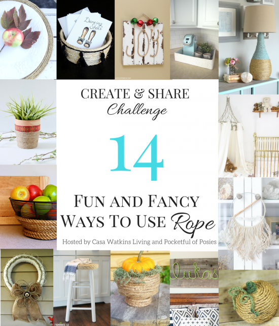 14 Fun and Fany DIY Rope Projects