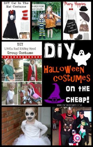 Quick and Easy DIY Halloween Costumes