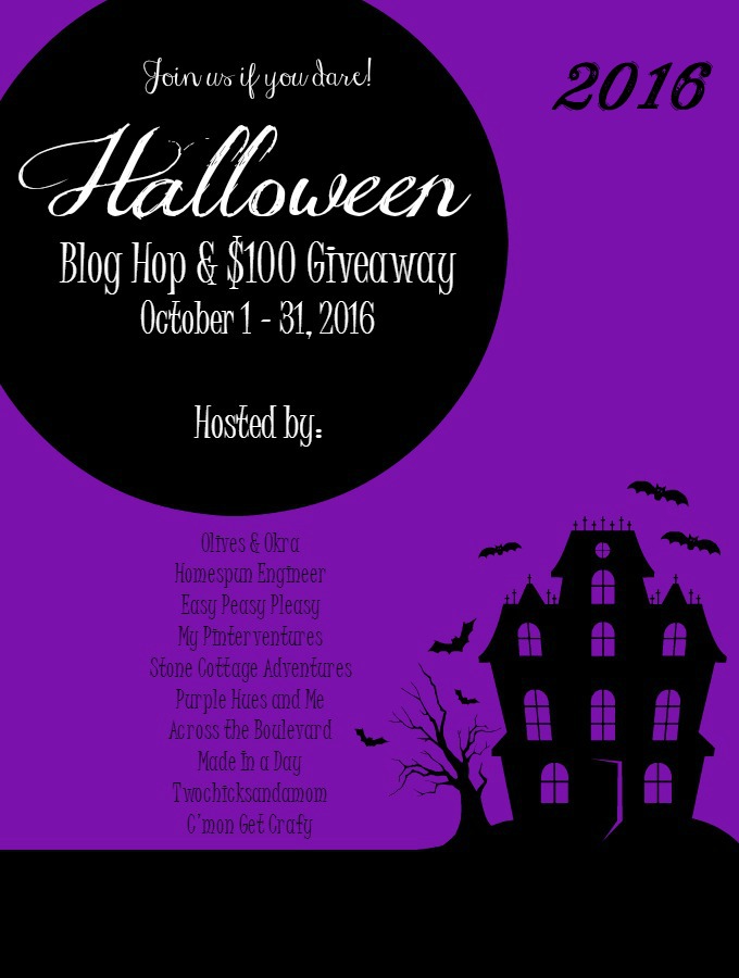 Halloween Blog Hop & $100 Giveaway!!