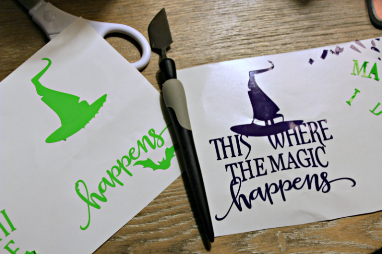 Witches’ Magic Halloween Wine Glass Tutorial