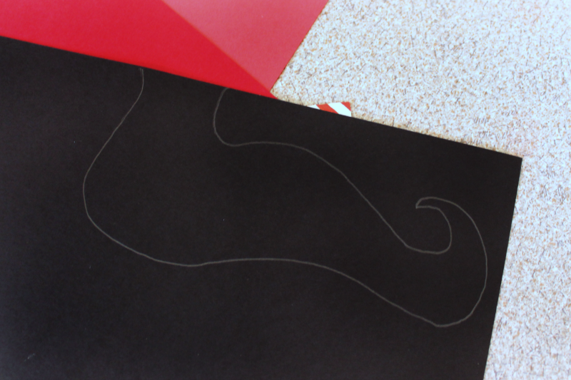 draw-an-elf-shoe - C'mon Get Crafty Start a fun new tradition this season and pay it forward by "elfing" your friends and neighbors! Make your own elf basket for some added cheer with this tutorial!