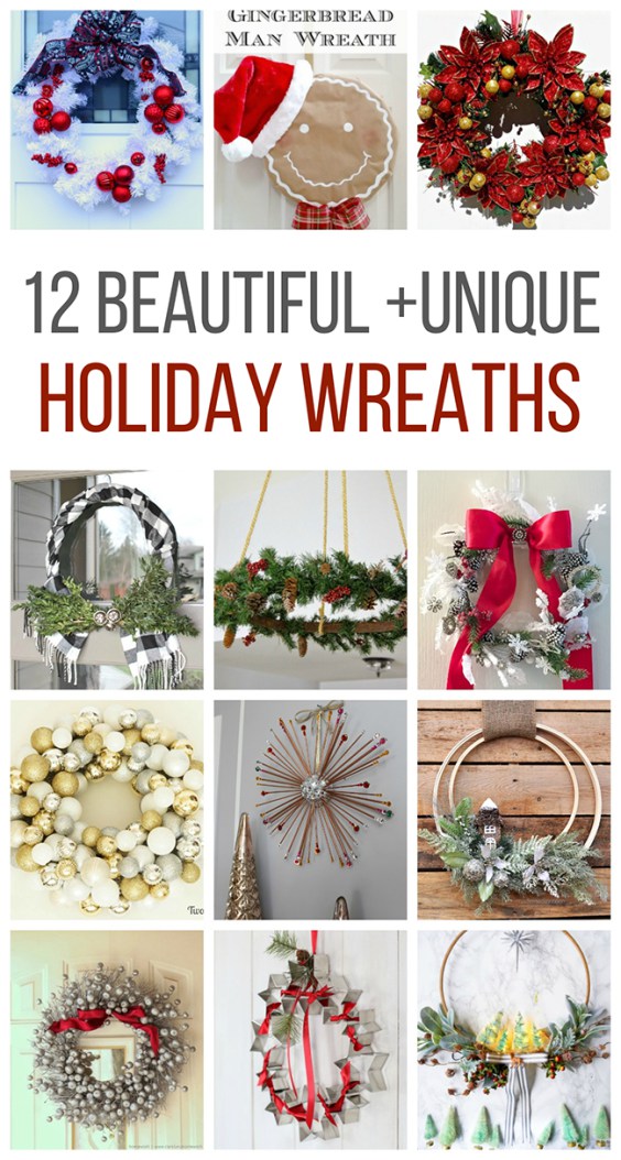 12 Ways to Make Christmas Wreaths