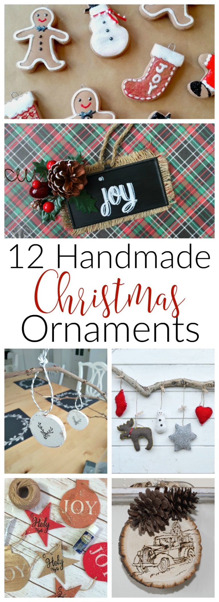 12 Handmade Ornament Ideas