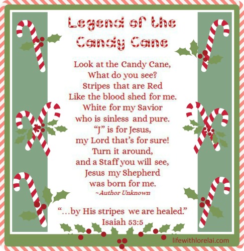 - C'mon Get Crafty Candy Cane Legend - Life With Lorelai